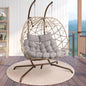 Outdoor Egg Swing Chair with Stand, 2 Person Swing