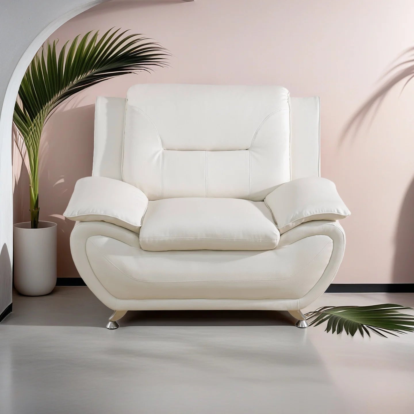 Elegant Compact Sofa Chair For Small Spaces