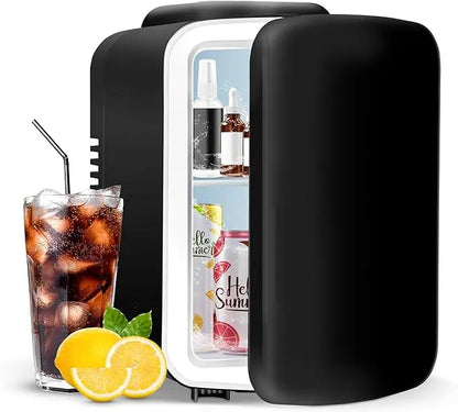 Mini Portable  Compact Refrigerator for Bedroom, Dormitory, Office
