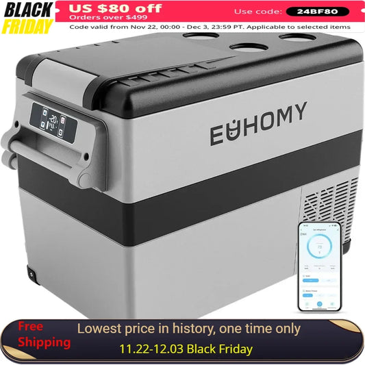 Fridge Electric Cooler Portable Refrigerator for Camping