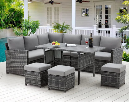 Patio Furniture Set 7 Pieces Outdoor Furniture