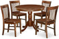 5 Piece Set Includes Dining Room Table