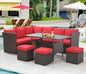 Patio Furniture Set 7 Pieces Outdoor Furniture