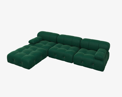 Sectional Sofa Living Room Sofas Velvet Couch