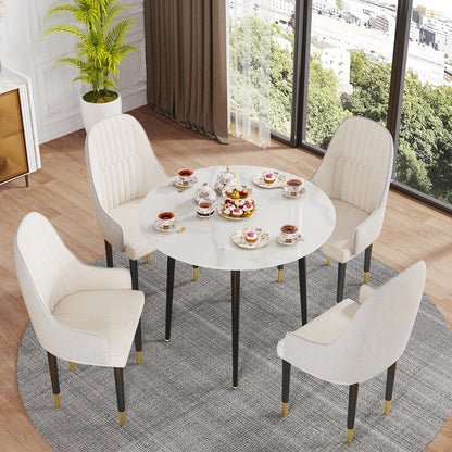 Sintered Stone Dining Table Round Coffee Table