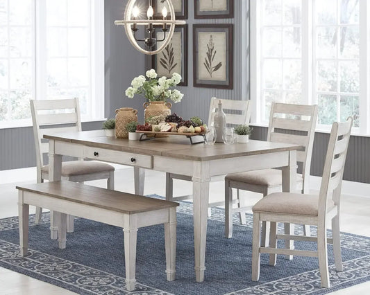 Skempton Farmhouse Rectangular Dining Room Table