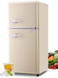 KRIB BLING 3.2 Cu.ft Compact Refrigerator, Mini Fridge with Freezer