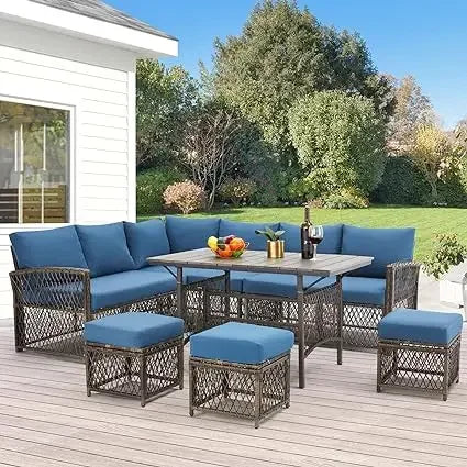 Patio Furniture Set 7 Pieces Outdoor Furniture