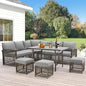 Patio Furniture Set 7 Pieces Outdoor Furniture