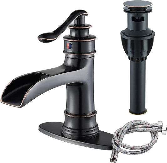 Waterfall Bathroom Faucet Oil Rubbed Bronze