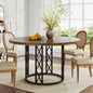 Tribesigns 47" Round Dining Table for 4 PeopleKi